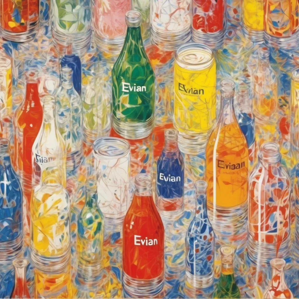 Evian – Jasper Johns