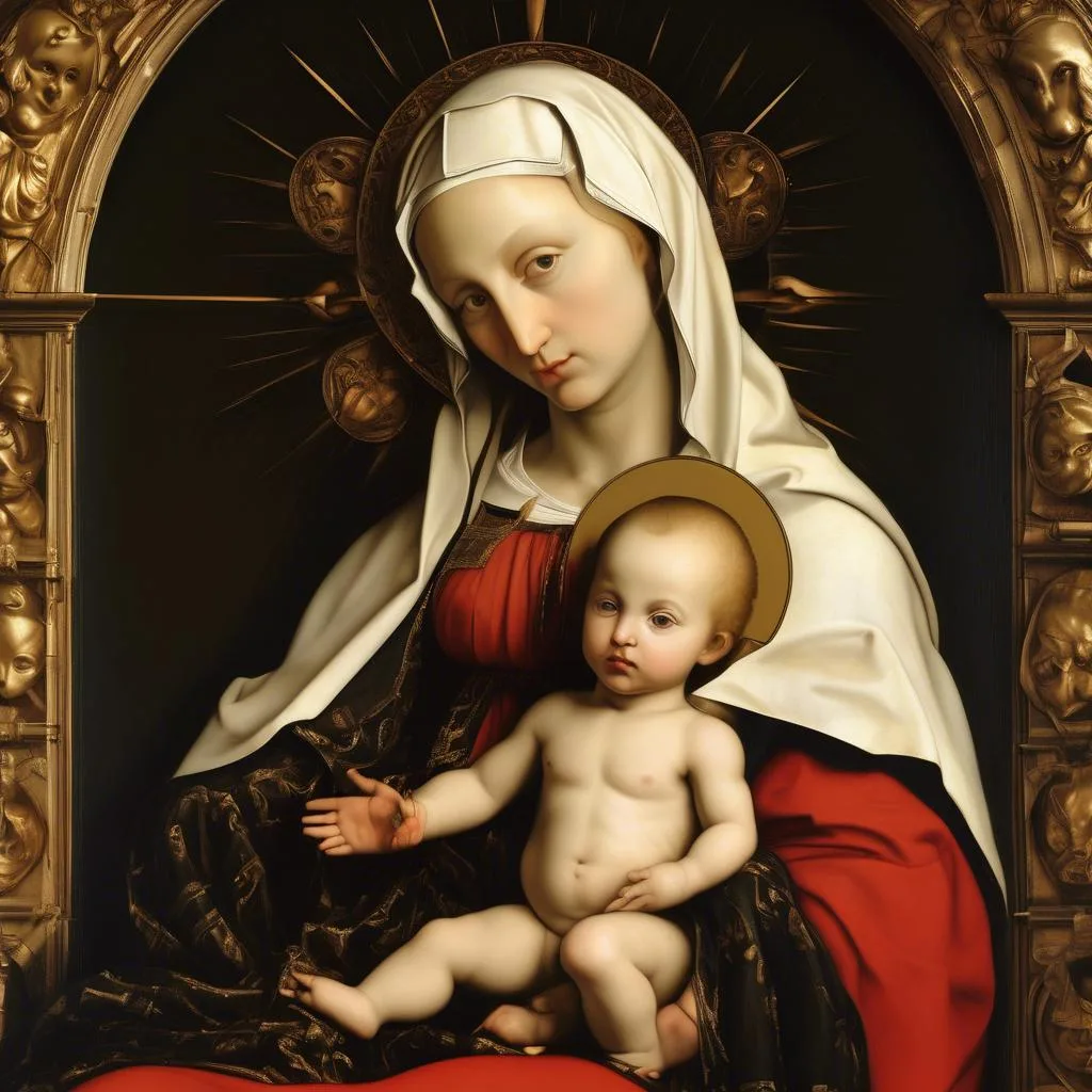 Madonna und Kind – Petrus Christus