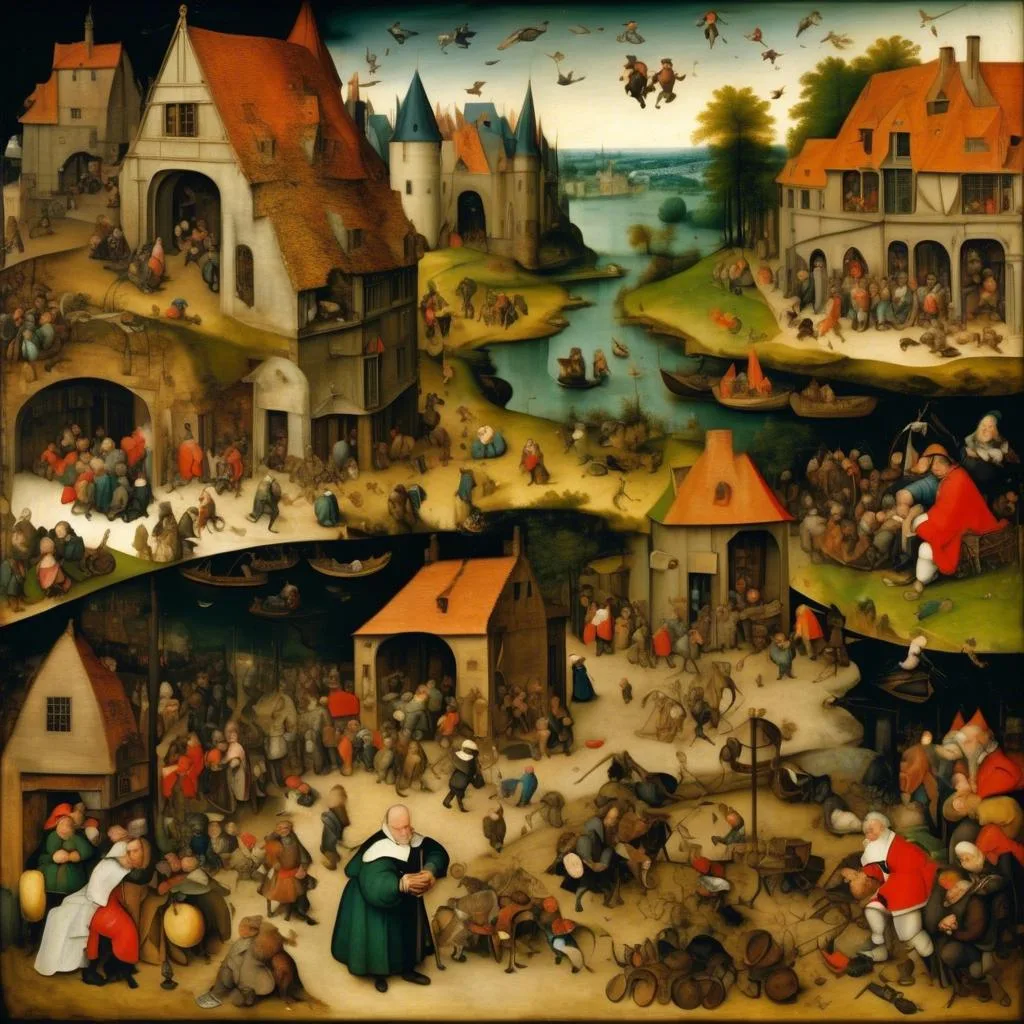 Die Versuchung des Heiligen Antonius – Pieter Brueghel der Jüngere